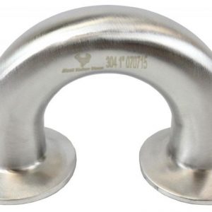 1″ Triclamp U-Bend (Fits 1.5″ Triclamp)