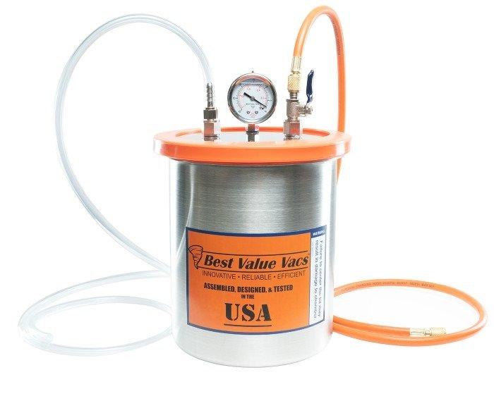 1.5 Gallon Resin Trap Vacuum Chamber Scientific Solutions