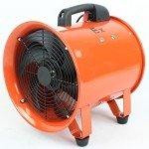 12″ Ignition Resistant Axial Fan w/ Ducting