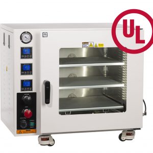 Across International 250C UL Certified 3.2 CF Vacuum Oven w/ 3 Shelves & SST Tubing
