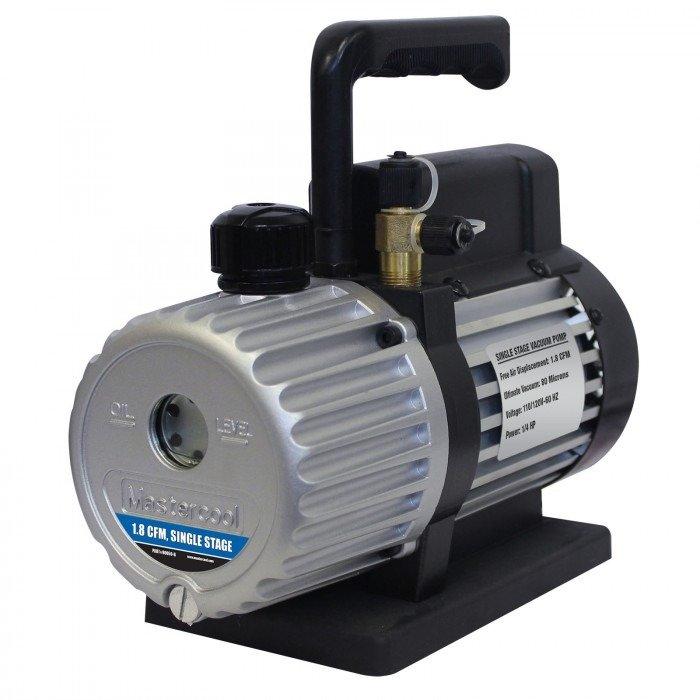 mastercool 1.8cfm single stage vacuum pump