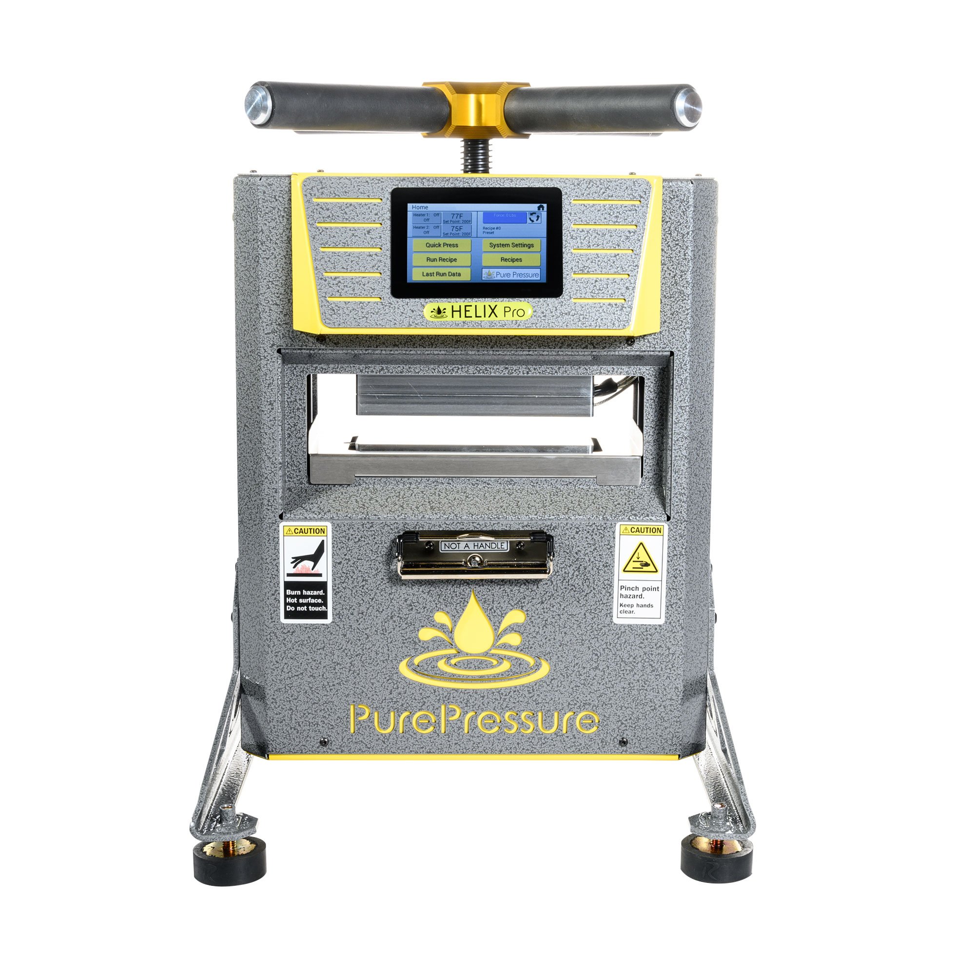 NugSmasher Pro Touch 20 Ton Rosin Press Basic Bundle