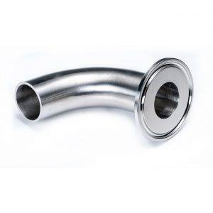 90° Tri-Clamp x Buttweld Elbow 316L Shop Brands BVV 1-inch