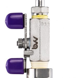 Tri-Clamp Topcap with Valve and 1/4" Barb Shop All Categories BVV 1.5-inch