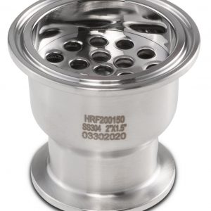 Hemispherical Reducer with Filter Plate New Products BVV 2" x 1.5"