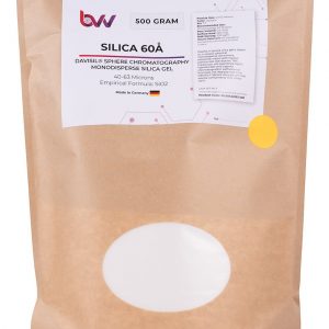 Chromatographic Silica 60A 40-63μm (Made in Germany) New Products BVV 500 Grams