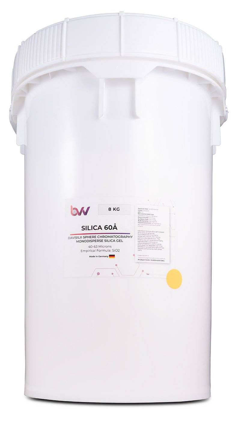 Chromatographic Silica 60A 40-63μm (Made in Germany) New Products BVV 8KG