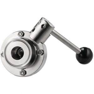 Butterfly Valve - 316 Stainless - VITON Seals New Products BVV 1-inch