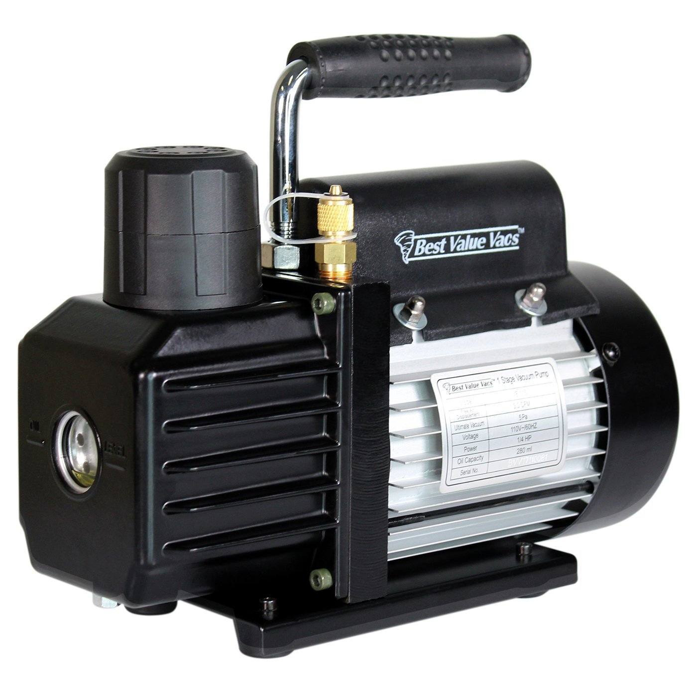 BVV VE115 3CFM Single Stage Vacuum Pump