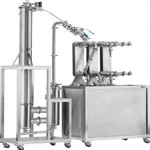 falling film evaporator botanical separation