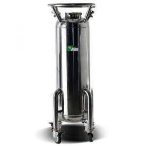 200lb infinity double jacketed solvent tank with casters solvent tank oban machinery assembled standard sight glass 12