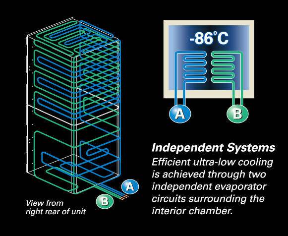 USA Lab 9.9 Cu Ft -86C Ultra-Low Upright Freezer 110V - Image 4