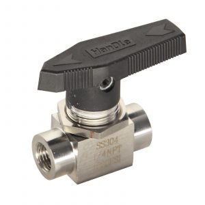 1/4” Female NPT Ball Valve High Pressure 1000 PSI Stainless Steel 304