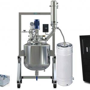 USA Lab Dual-Jacketed 200L 316L-Grade Stainless Steel Reactor Turnkey