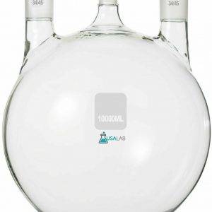 10L Round Bottom Boiling Flask – 3 neck 1 – 24/40 and 2 – 34/45
