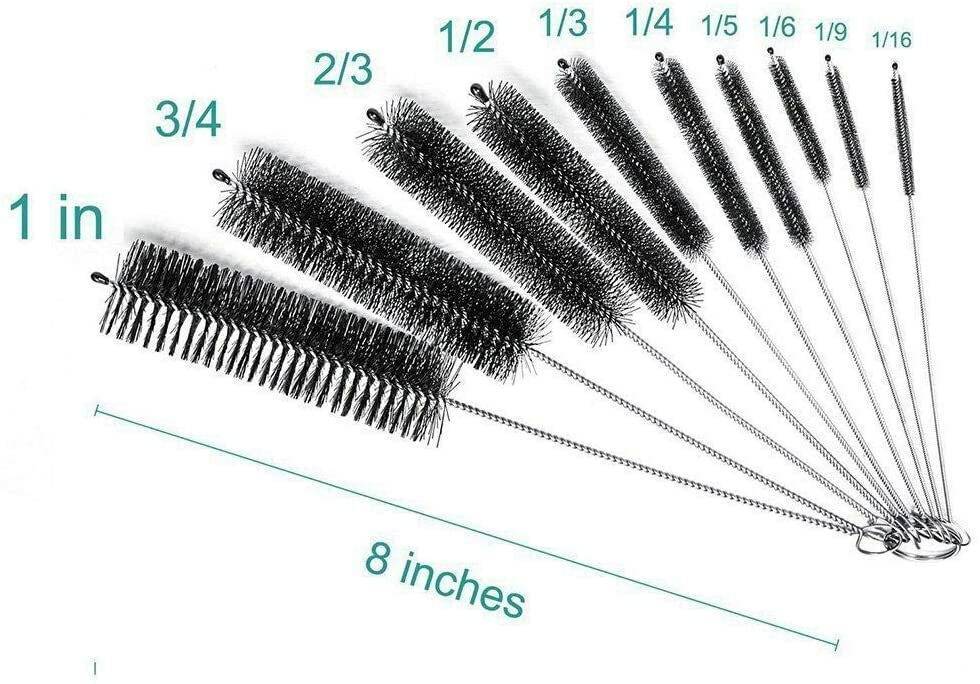 USA Lab 10 Piece Cleaning Brush Set