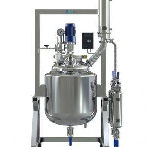 USA Lab Dual-Jacketed 100L 316L-Grade Stainless Steel Reactor