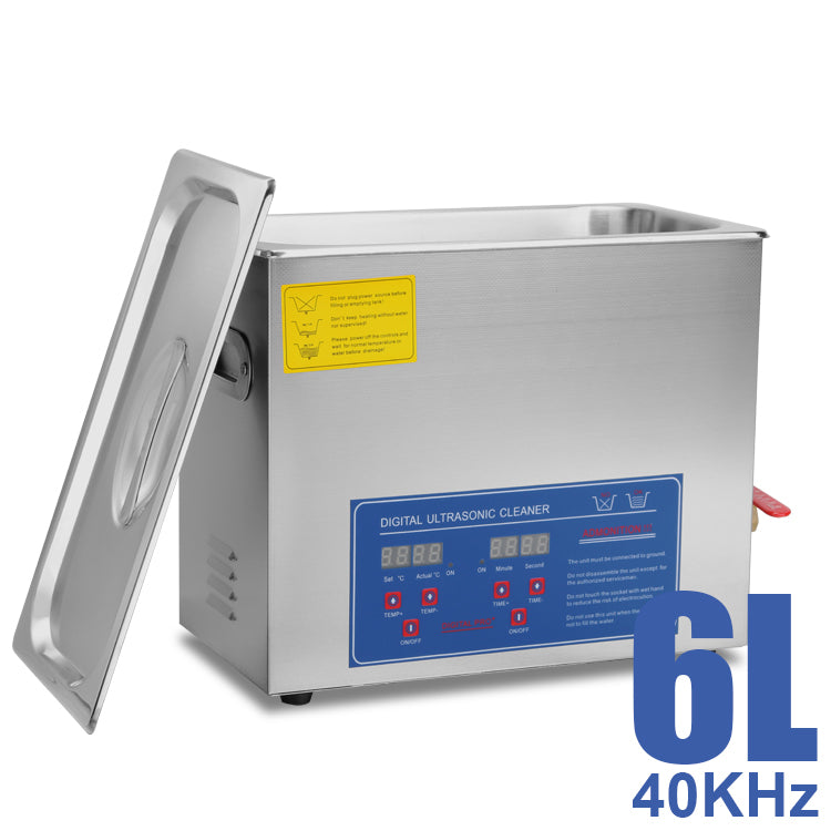 Hardware Factory Store Inc - Commercial Grade Ultrasonic Cleaners - 6L