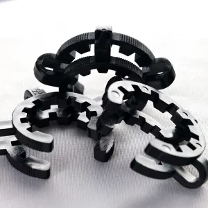 Summit Research #34 Keck Clip Black (10 pack)