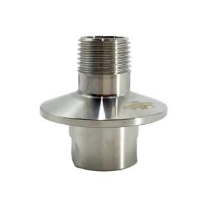 1.5″TC-1/2″ NPT female x 1/2″ NPT male Tri-Clamp to 2-Side Pipe Adapter