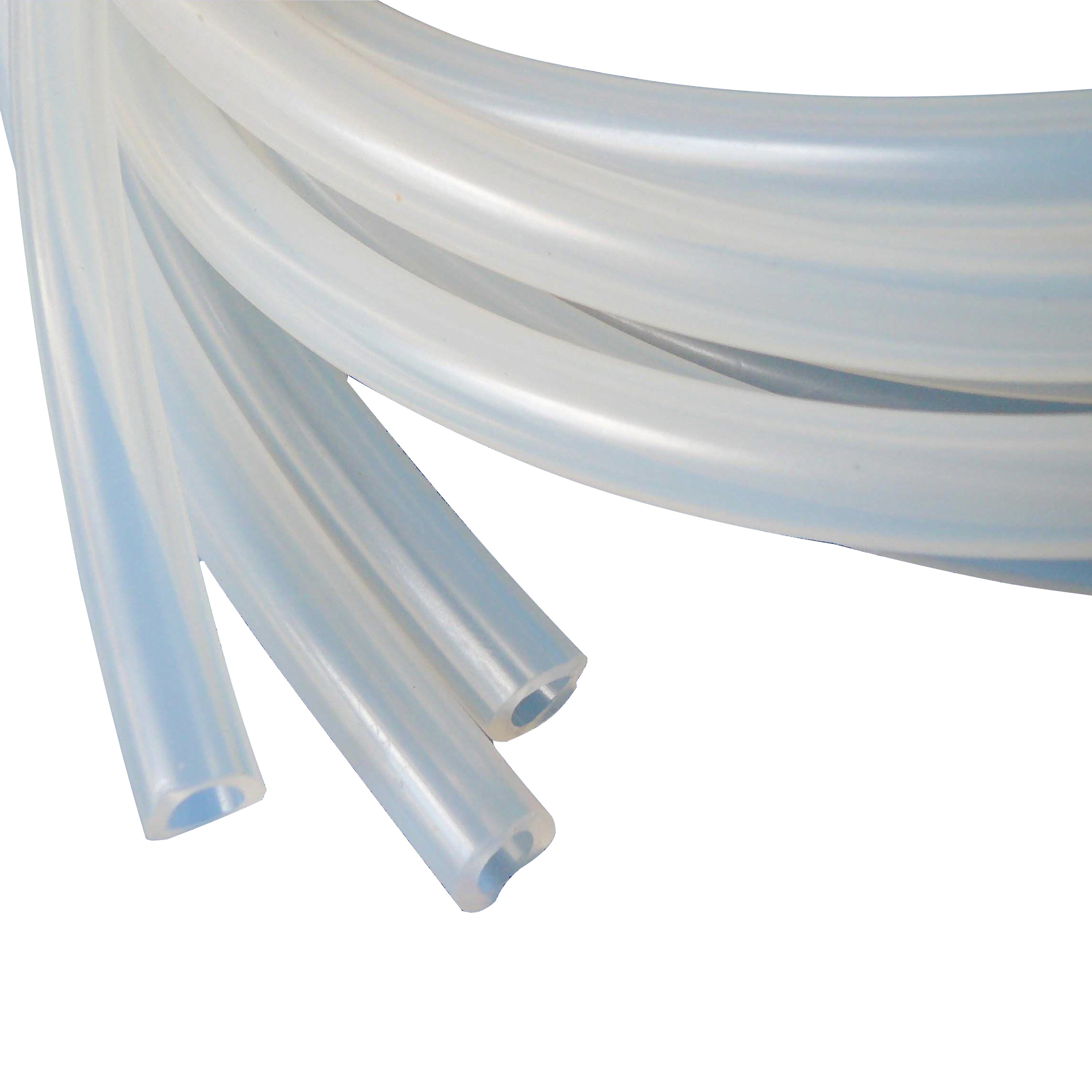 1FT Temp. Resistance 1/2'' White Premium Food Grade Silicone Vacuum Tubing - Image 2