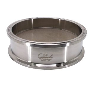 Tri-Clamp Filter Plate with 1UM or 5 UM Filter Stainless Steel 304