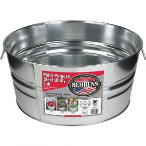 15 Gallon Steel Bucket