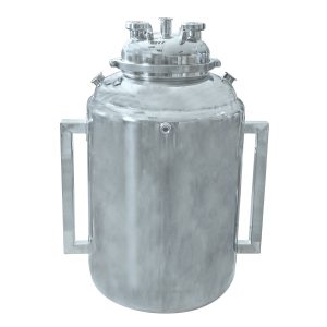 BOTTOM SPOUT POT 20X36 WITH SPHERICAL LID AND JACKETED