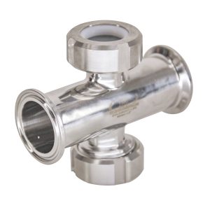 Tri Clamp Inline Dual Port Sight Glass