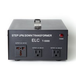 ELC T-1000 1000-Watt Voltage Converter Transformer – Step Up/Down – 110V/220V