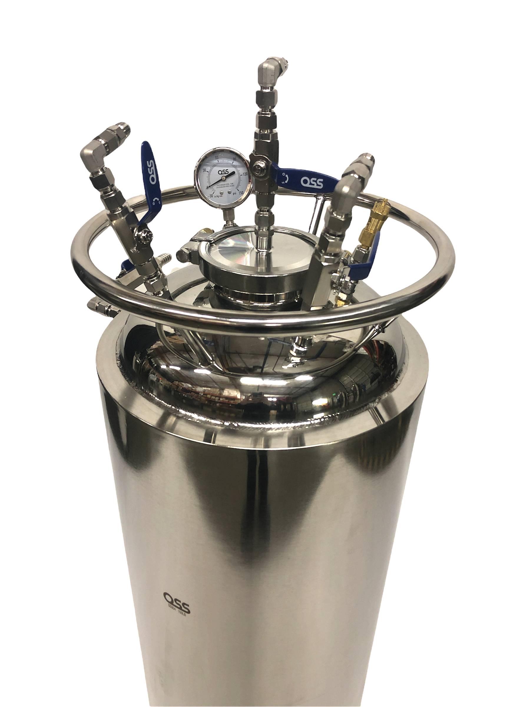 Open Source Steel Jacketed Solvent Tank - 100lb - Image 2