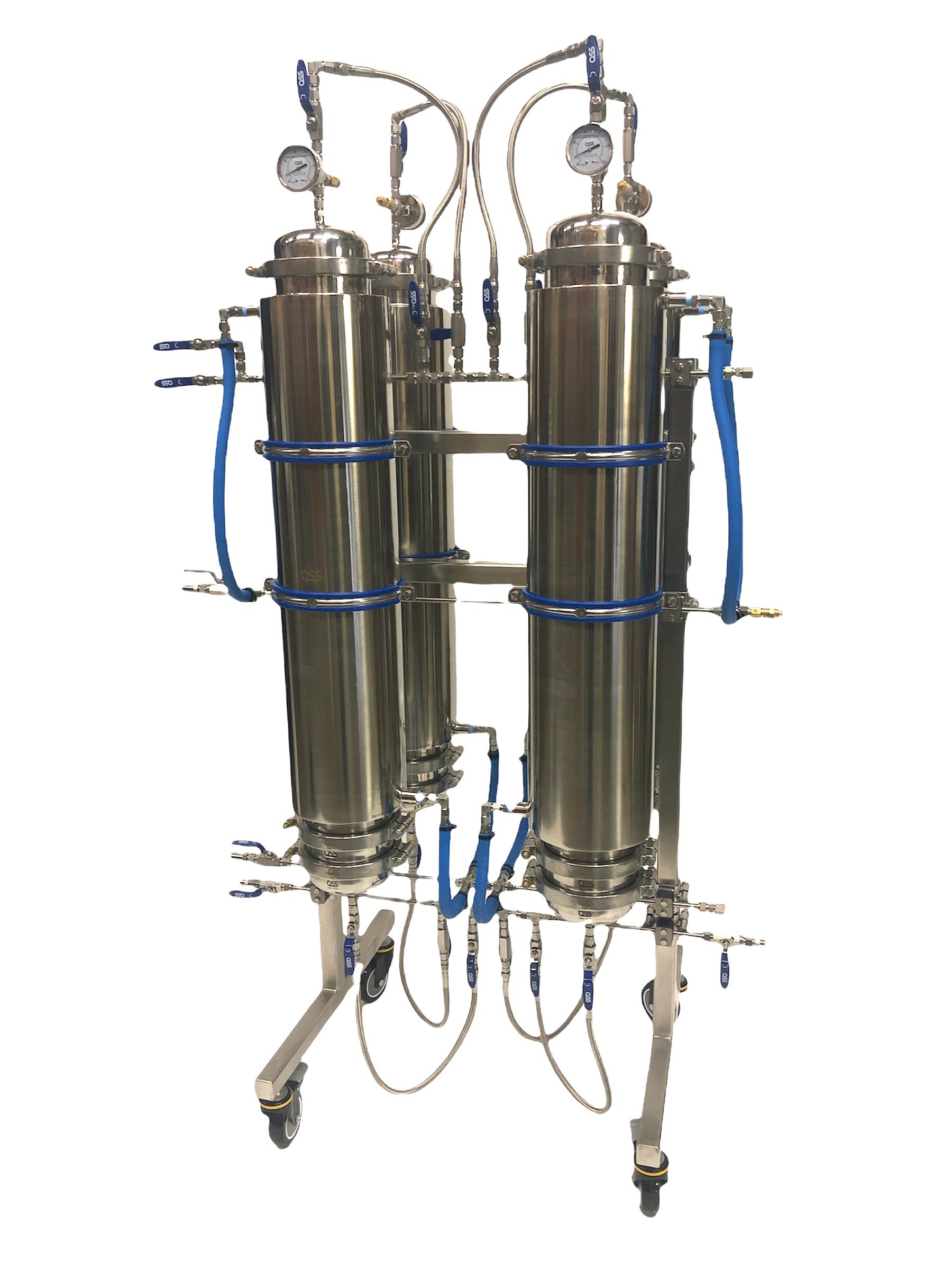 Open Source Steel Material Rack w/ Jackets (30 lbs.) - 6"