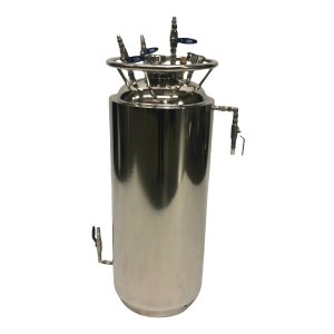 Open Source Steel Jacketed Solvent Tank – 50lb
