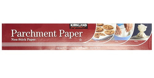 Kirkland Signature 2 Pack 410 Square Feet Non Stick Culinary Parchment  Paper Roll Perfect For Baking, Bulk Savings.