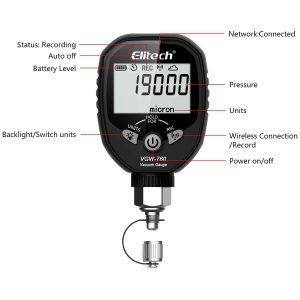 Wireless Digital Vacuum Gauge