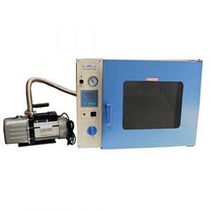 1.9 Cu Ft Lab Vacuum Degassing Drying Oven 482 F Extraction w/ Inlet Gas Port