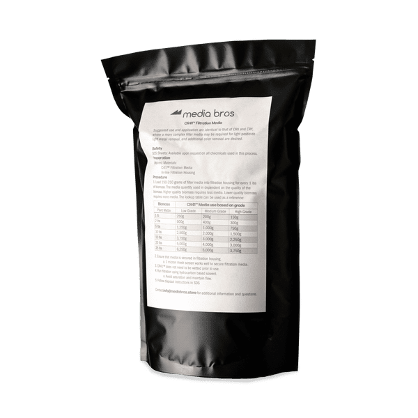 Media Bros CR41™ Filter Media for BHO Extraction - Image 3