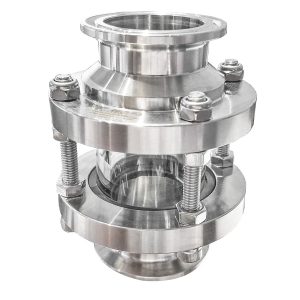 3IN Flow Sanitary Sight Glass Tri-clamp Stainless Steel 304