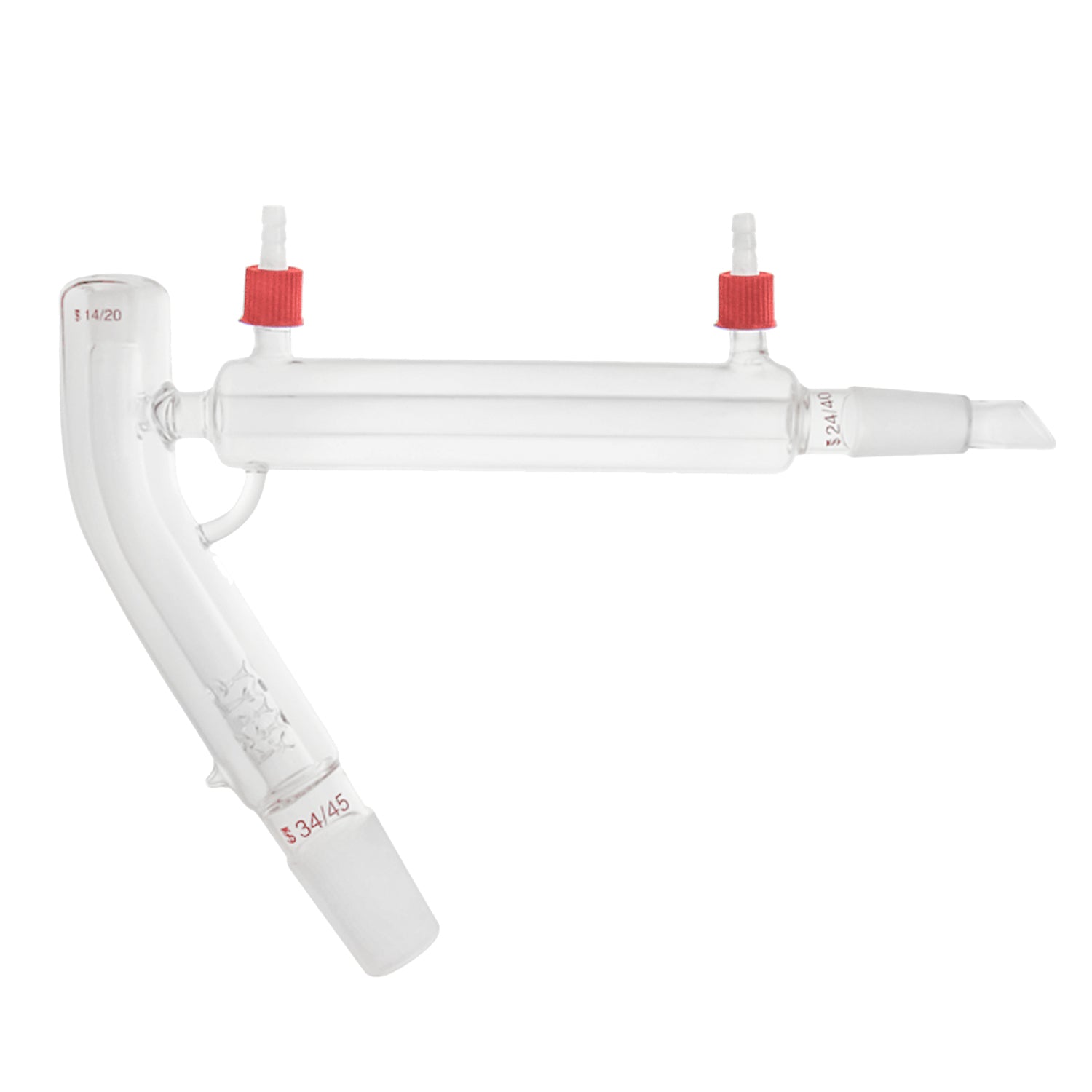 5L Heavy Wall Short Path Vacuum Jacketed Distillation Head