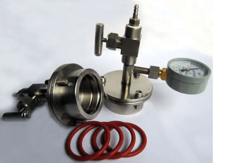 Stainless Steel Vacuum Sealing Flange Kit for 25-150mm OD Tubes - Image 3