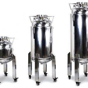 USA Lab ASME Jacketed Solvent Tank w/ Sight Glasses, Casters & 1.5″ TC Drain 50LB, 100LB, 200LB Water (24LB, 48LB, 96LB Butane)