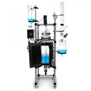 USA Lab 50L Single Jacketed Glass Reactor (Optional ETL Certification to UL and CSA Standards)
