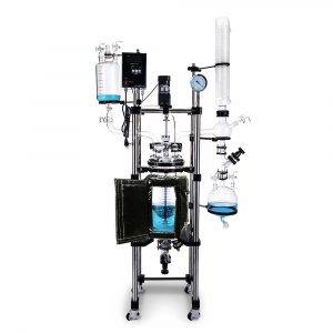 USA Lab 20L Single Jacketed Glass Reactor (Optional ETL Certification to UL and CSA Standards)