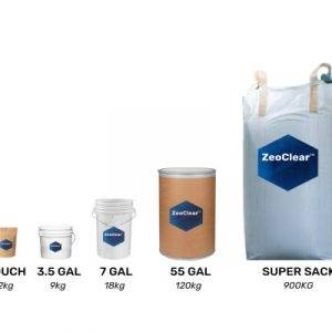 Carbon Chemistry Zeo Clearâ„¢ Y Granular Filtration Media