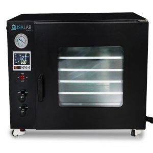 USA Lab 3.2 CuFt Vacuum Drying Oven w/ 6 Shelves (12 Slots) 150°C 110V 5 Sided Heating