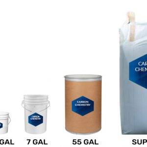 Carbon Chemistry B-80 Bleaching and Decolorizing Bentonite Clay (Various Sizes)