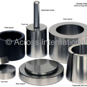 40mm ID Round Easy-Retrieve Dry Pressing Die Set