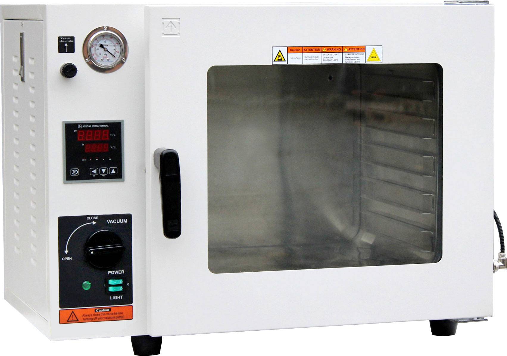 ECO 150C 1.9 Cu Ft Vacuum Drying Oven with LED Lights - Image 6