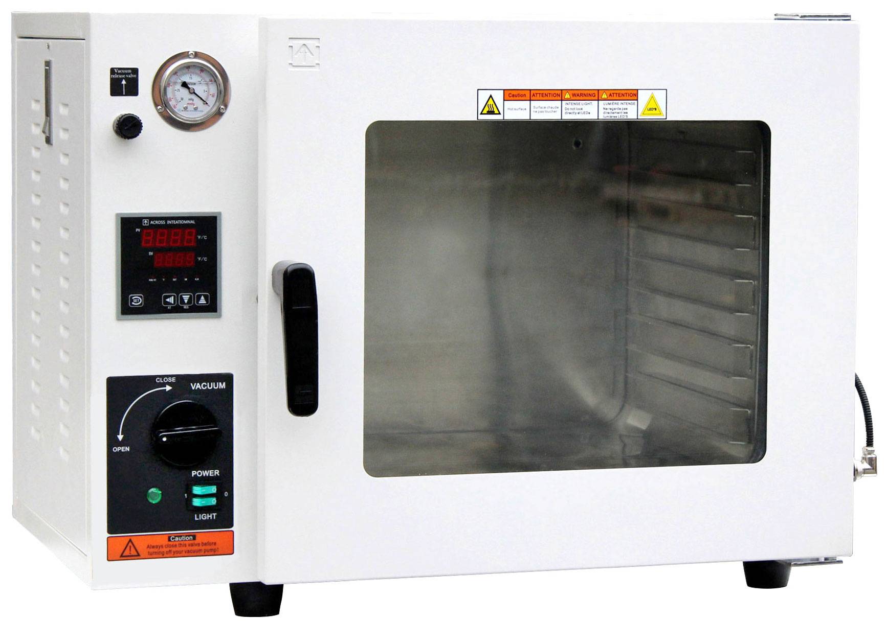ECO 150C 1.9 Cu Ft Vacuum Drying Oven with LED Lights - Image 2