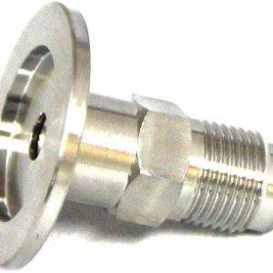 KF25/NW25 Flange to SAE 45° Flare Adapter for Vacuum Connection